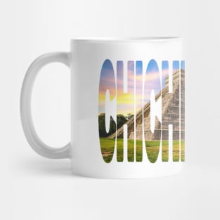 CHICHEN ITZA - Mexico Ancient Ruins with Sunset Glow Mug